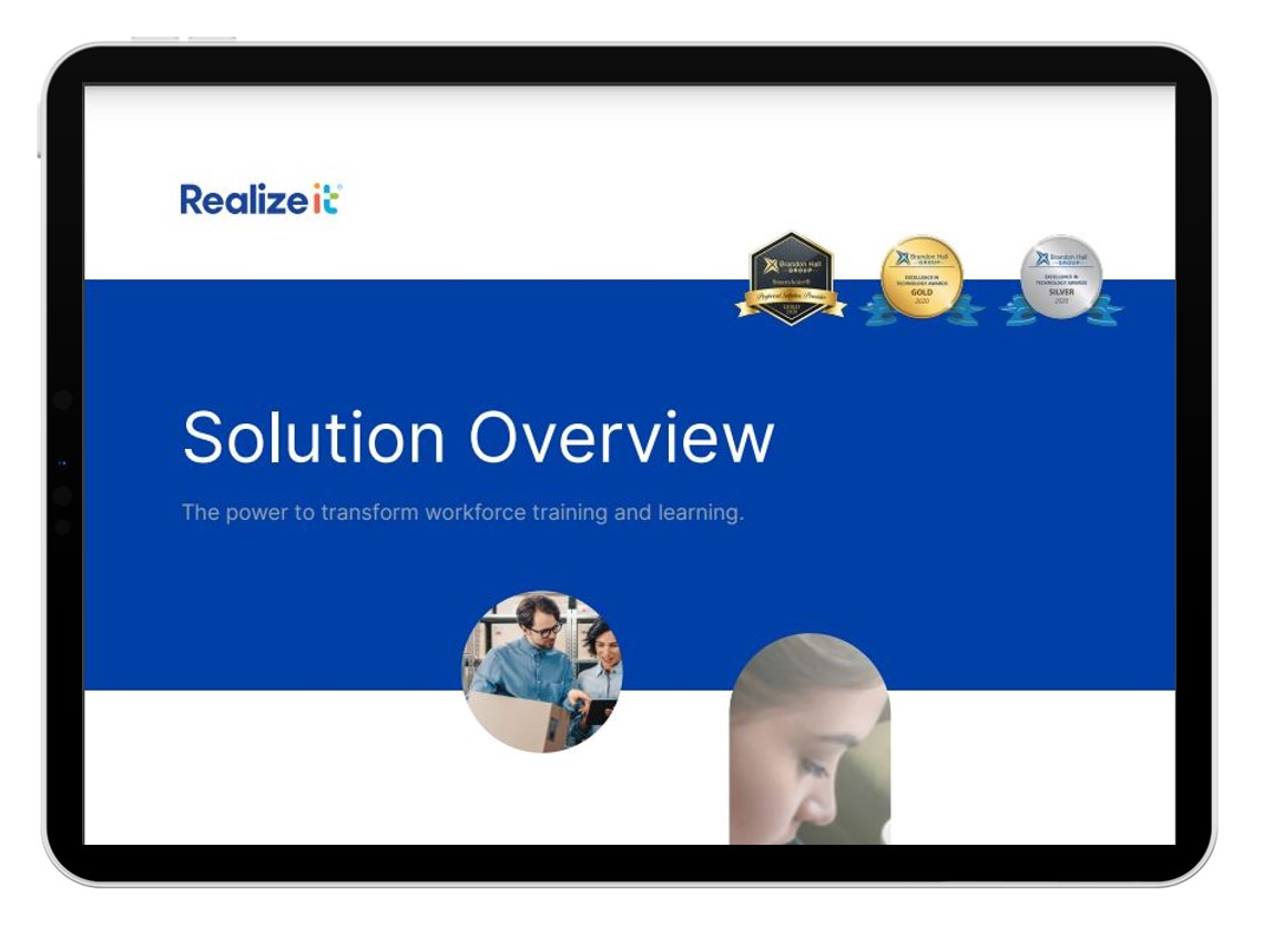 Realizeit Solution Overview