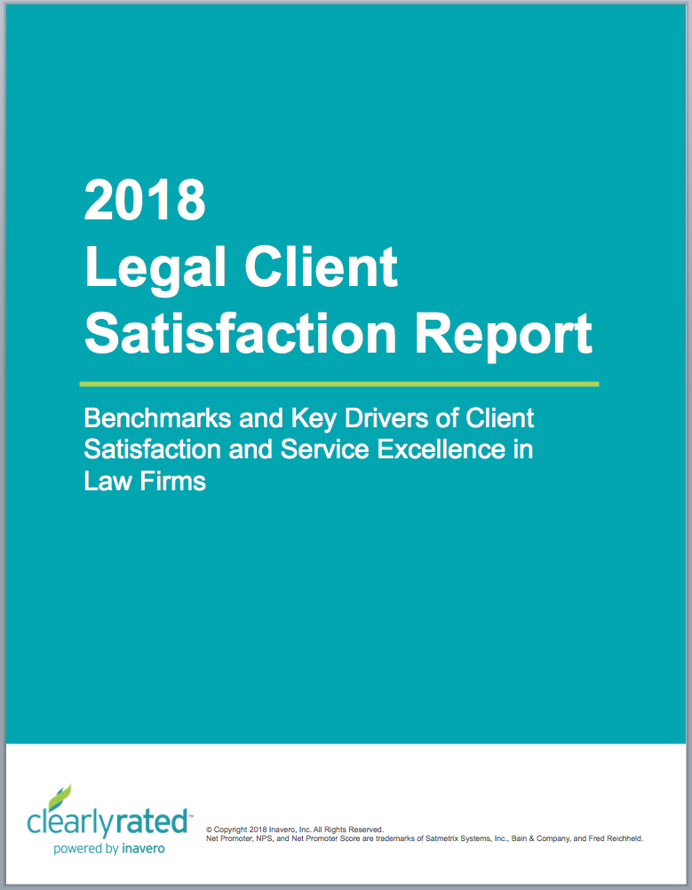 2018 Legal Client Satisfaction Report